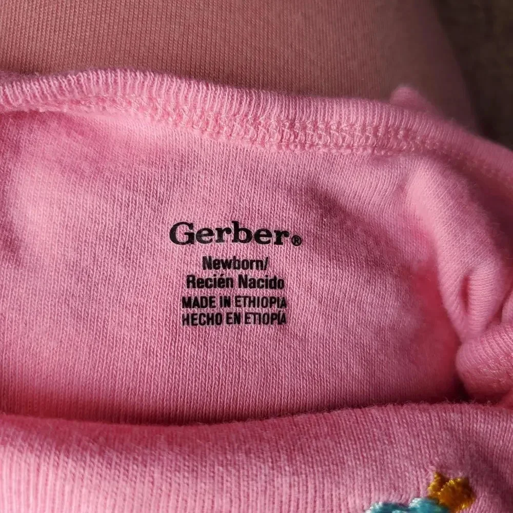 Baby Girl Newborn Onesie Bundle - Carter's and Gerber